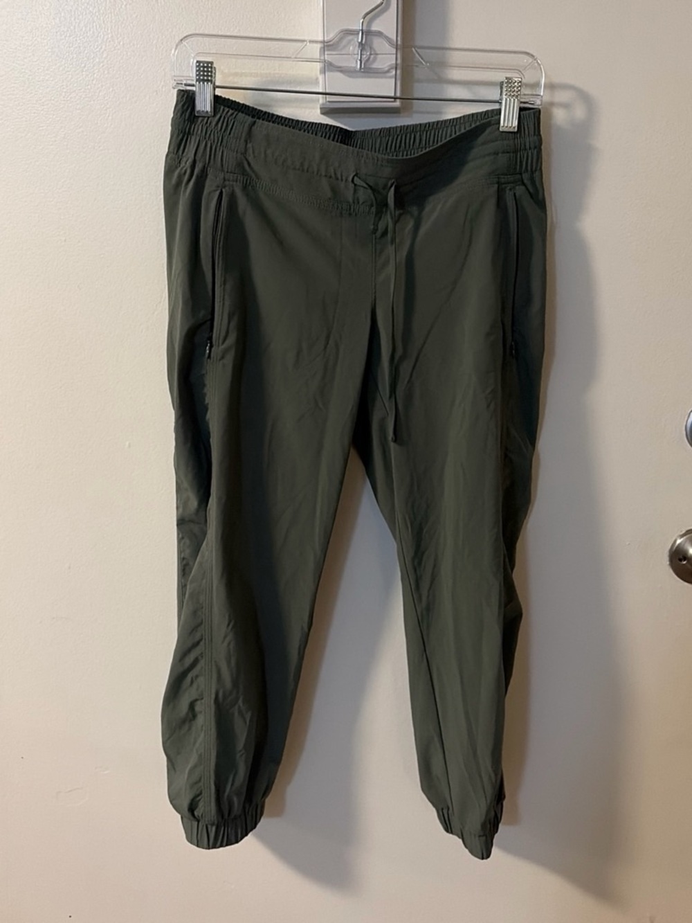 Athleta Olive Drawstring Jogger Pants